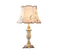 WLBHWL Lámpara De Mesa Rústica De 54 Cm, Estilo Americano, Con Pantalla De Tela Estampada, Moderna Lámpara De Noche Para Dormitorio Y Sala De Estar (bombilla No Incluida).