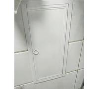 WLCGYD Puerta de Inspección Panel De Acceso Grande Impermeable, Puerta De Acceso Metálica con Anilla para Ducha Doméstica, Tapa De Orificio De Acceso A La Pared De La Puerta De(24x44in(61x112cm))