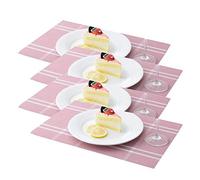 WLCNYL 4 manteles Individuales con Aislamiento térmico, manteles Individuales para Restaurante Occidental, manteles Individuales para Fiestas, manteles Individuales para Tazas de café, manteles Ind