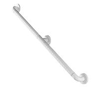 WLCNYL Kit de barandilla de Escalera de Acero Inoxidable de Seguridad para escaleras, barandilla de Nailon Antideslizante con Soportes de Pared para Interiores, Exteriores, baños, 90 cm (3 pies)