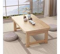 WLCNYL Mesa de Tatami Japonesa Plegable para salón, Dormitorio, Suelo bajo (70 x 40 x 40 cm)