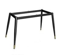 WLCNYL Patas de Mesa de Acero Industrial con ventosas, Base de Escritorio Moderna y Resistente para mármol, Vidrio, Superficie de Madera, Patas de Muebles para el hogar, Cocina, Mesa de Comedor DIY