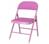 WLCNYL Sillas Plegables para conferencias, sillas de Camping para Adultos, con sillas Plegables Acolchadas, sillones de Oficina Sencillos y sillas Plegables de Comedor (Color: Morado)