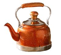 WLDOCA Hervidor de Agua - Tetera con Silbato - 1L/1.5L/2L - Acero Inoxidable - Inducción y Gas,Naranja,1.5L