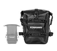 WLDOCA Lote de 2 Bolsas para Barras de protección de Moto - Bolsa Lateral Impermeable expandible de 6-8L para Barras anticaídas, Bolsa de Parachoques/armazón,A,2PCS