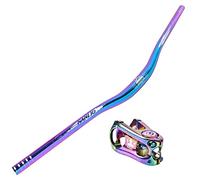 WLDOCA Manillar de Bicicleta aleación de Aluminio Colorido Arco Iris MTB Manillar Am XC DH Racing Rise Manillar 31,8mm * 780mm,C1,780MM