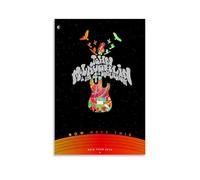 WLFUUNB John McLaughlin Pop Singer - Póster decorativo para álbum de música retro, 50 x 75 cm, estilo sin marco