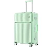 WLGDBXF Maletas de Carcasa Dura de PC ABS con Compartimento de Bolsillo, Cubierta de Carrito de Viaje portátil, Equipaje con Ruedas giratorias y Cerradura TSA