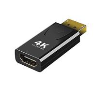 WLGQ Adaptador DisplayPort 4K a HDMI DP macho a HD hembra