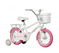 WLH Alexanders Coches de Juguete Bicicleta for niños de 2 a 12 años, for niños y niñas, de 12 a 18 Pulgadas, con Ruedas de Entrenamiento, for niños y bebés. Bicicleta con Ruedas(Rose,18inch)