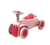 WLH Alexanders Coches de Juguete Coche móvil de Juguete for niños pequeños con Volante y bocina, Juego de Juguetes deslizantes for Juegos en Interiores y Exteriores Bicicleta con Ruedas(Rose)
