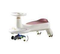 WLH Alexanders Coches de Juguete Columpio for Montar en Coche, Juguetes for niños, Ruedas Intermitentes, Luces, música, Regalo for niños y niñas de 3 años en adelante Bicicleta con Ruedas(Rot)