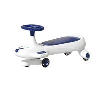 WLH Alexanders Coches de Juguete Columpio Wiggle Car for niños Que viajan en Scooter for Edades de 3 años en adelante Juego de Juguetes con Ruedas Intermitentes Bicicleta con Ruedas(BLU)