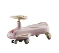 WLH Alexanders Coches de Juguete Los niños mueven el Coche con Juguetes con música, Ruedas silenciosas, for Interiores y Exteriores, for Edades de 3 años en adelante Bicicleta con Ruedas(Rose)