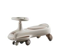 WLH Alexanders Coches de Juguete Los niños mueven el Coche con Juguetes con música, Ruedas silenciosas, for Interiores y Exteriores, for Edades de 3 años en adelante Bicicleta con Ruedas(Weiß)