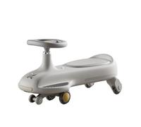 WLH Alexanders Coches de Juguete Los niños mueven el Coche con Juguetes con música, Ruedas silenciosas, for Interiores y Exteriores, for Edades de 3 años en adelante Bicicleta con Ruedas(Grey)