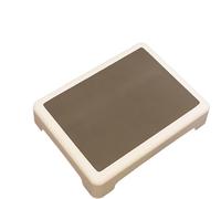 WLH Alexanders Escalon 2 taburetes Antideslizantes con escalones elevados for bañeras, alquileres, Casas, oficinas, hoteles y restaurantes. banqueta(Grey)