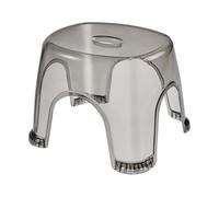 WLH Alexanders Escalon 2 taburetes pequeños Transparentes Antideslizantes for Sentarse y apoyar los pies, Ligeros y Bajos, for baño, Camping y Cocina. banqueta(Medium)