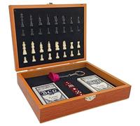 WLH Alexanders Juegos Juego de ajedrez Multifuncional de Madera, Ideal for Viajes. Juego de Mesa for niños y Adultos. Juguetes competitivos y educativos. ajedrez(Color7)