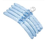 WLH Alexanders Perchero Organizador de Armario con 5 Perchas de Esponja y diseño de Esquinas sin Costuras, Ideal for Tiendas de Ropa, hoteles y hogares. Colgadores(BLU)