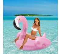 Wlicon Unicornio Flamenco Flotador Flotador Hinchable Unicornio Balsas Piscina Adecuado para Playa Océano Verano Piscina Adulto Fiesta Decoración (Rosa)