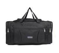 WLIHDB Bolsa De Equipaje PortáTil Bolsa de Lona Viaje Gran Capacidad for Hombre y Mujer, Bolso Deportivo Hombro 85L, Plegable, Oxford, Equipaje Fitness, 2 uds para Escapadas De Fin De Semana(B-Black)