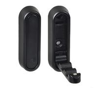 WLIHDB Gancho Oculto 5pcs Foldable Clothes Hooks, Used For Hanging Towels, Hats Para Casa, Cocina Y BañO(Black)