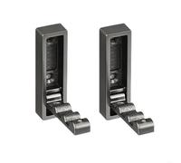 WLIHDB Gancho Oculto 5pcs Folding Wall Mount Hooks Clothes Hat Storage Hook For Home Living Room Decoration Para Casa, Cocina Y BañO(Gray)