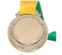WLIHDB Medallas De Premio 5 medallas de Oro, Plata y Bronce for Deportes Escolares, fútbol Voleibol para Competiciones Y Eventos Deportivos(Color2)