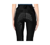 WLIHDB Pantalones De EquitacióN Pantalones de equitación for Mujer, calzas ecuestres con Asiento Completo Silicona, Mallas Deportivas competición para EquitacióN(Black,XL)