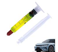 Wlikmjg Aceite Fluorescente para Detección de Fugas en Aire Acondicionado de Coche, Colorante Detector De Fugas Para Tuberías De Refrigerante, Tinte Revelador Para Evaporador De Refrigerante