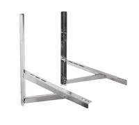 Wlikmjg Soporte Para Aire Acondicionado - Soporte De Pared Para Split - Soporte Plegable de Acero Inoxidable Multifuncional para Unidades Split de Montaje en Pared sin Conductos