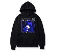WLIN Anime Glitch Serial Experiments Lain - Sudadera con capucha para hombre, diseño de calle hip hop Harajuku