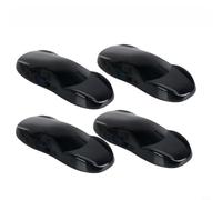 Wlinfetity 2 tarjetas de patrón de pintura de coche ABS plástico 3D coche deportivo para lámina tarjeta de prueba de color para taller y diseño de vehículo negro 18 x 7,7 cm y 23 x 10 cm (S 5 unidades
