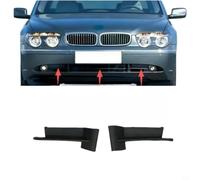 Wlinfetity 2 x Parachoques inferior cubierta delantera compatible con BMW 7er E65 E66 745I 745I 745Li 2002-2005, sustituye a 51117056093 51117056094, plástico resistente duradero