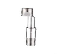 Wlinfetity Alargador para ducha con articulación giratoria de 360°, extensible de 5,5 a 7,8 cm, adaptador de acero inoxidable 304 para montaje flexible en grifos estándar, color blanco