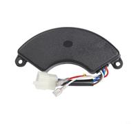 Wlinfetity AVR Regulador de voltaje automático para generador de 4 KW-7,5 kW, condensador de 450 V 680 UF, distancia entre orificios de 140 mm, 6 cables, repuesto para generadores de gasolina y diesel