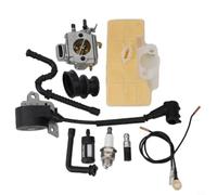 Wlinfetity Bobina de encendido Carburador Kit 029 039 MS290 MS310 MS390 M90, con filtro de aire, línea de aceite, módulo de encendido Carburetor piezas de repuesto