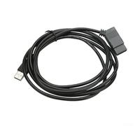 Wlinfetity Cable de programación 6ED1057-1AA01-0BA0 para Siemens LOGO! PLC, adaptador USB a serie con indicador LED, cable de datos para control PLC, compatible con Win7/XP
