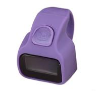 Wlinfetity Contador digital de anillos con botón de silencio, contador de mano hasta 99999 con pantalla grande, contador de dedos ergonómico de ABS para deportes y contar, compacto y silencioso, negro