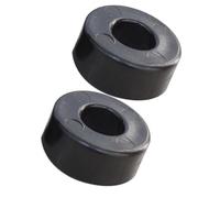 Wlinfetity Espaciadores de goma para barra de selección de peso de 20 mm/25 mm de diámetro interior, manga de poste guía que absorbe los golpes para equipo de fitness, paquete de 2