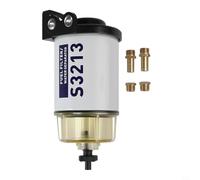 Wlinfetity Filtro de combustible S3213 Separador de agua de aluminio para motores fuera de borda Mercury, duradero y a prueba de fugas
