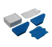 Wlinfetity Juego de 5 filtros para aspiradora Thomas Aqu Multi Clean X8 Parquet, Aqu Pet & Family, Perfect Air Animal Pure, repuesto para accesorios 787241 y juego de filtros 99, azul/gris
