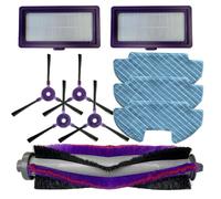 Wlinfetity Juego de cepillos de repuesto para Samsung Powerbot-E VR05R5050WK, rodillo principal, cepillos laterales, accesorios para robot aspirador