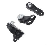 Wlinfetity Kit de soporte de reparación para faros delanteros izquierdos para Mercedes Clase C W203 A2038203114 Gris ABS Plástico Pieza de Repuesto Accesorios de Montaje