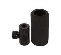 Wlinfetity Mini bomba de aire para bicicleta para válvula francesa y americana, aleación de aluminio portátil para boquilla de bomba de bicicleta, 35 mm, 79 g, compatible con bicicletas de montaña de