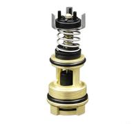 Wlinfetity Núcleo de válvula de tres vías para caldera de pared, válvula de compensación de metal de 82 mm para estufas de gas, pieza de repuesto duradera para un control eficiente de la temperatura