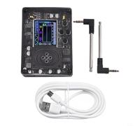 Wlinfetity Para Mini Instrumento Musical Theremin con pantalla OLED a color, 70+ tonos, audio tipo C para auriculares y altavoces, dispositivo electrónico portátil