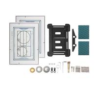 Wlinfetity Placa de empujador de inodoro compatible con Geberit