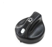 Wlinfetity Pomo de interruptor de luz frontal para Ford F150 F250 Expedition Super Duty - Pieza de repuesto ABS negra compatible con 3L3Z11661AA 1F1Z11666AA